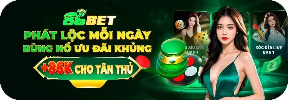 86bet1 khuyến mãi
